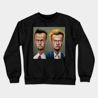 beavis and butthead Real life Crewneck Sweatshirt